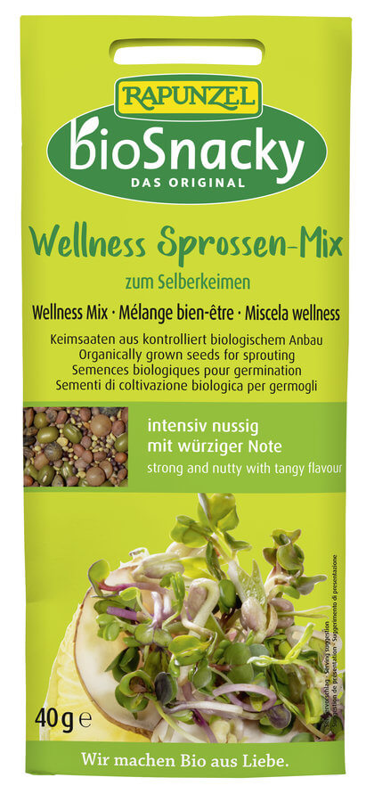 Rapunzel Wellness Sprossen Mix Biosnacky G Kamelur