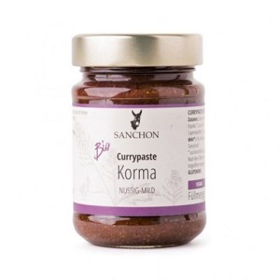 Bio Currypaste Korma von Sanchon online bei Kamelur kaufen