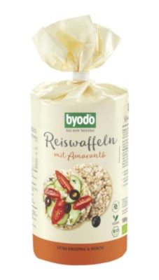 Byodo Bio Reiswaffeln mit Amaranth