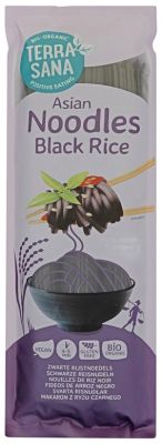 Terrasana Asian Noodles Black Rice 250g