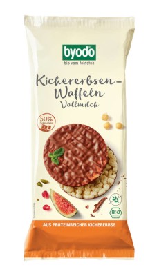 Byodo Kichererbsenwaffeln Vollmilch