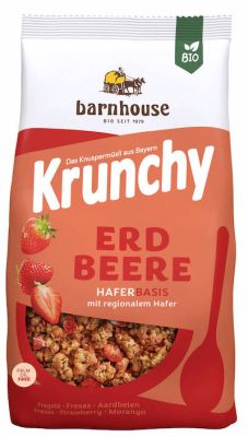 Barnhouse Krunchy Erdbeere 375g