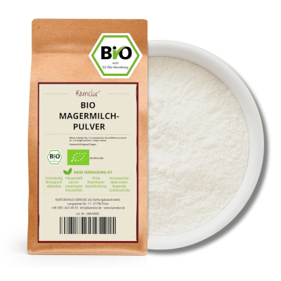 Bio Magermilchpulver online bei Kamelur® kaufen