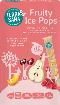 Terrasana Bio Wassereis Eislollies Frucht 10 Sticks